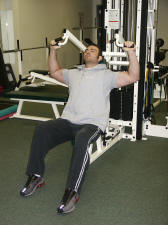 Should Strength Training – medial deltoid – machine military press
